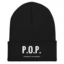 P.O.P. "Purposely On Purpsose" - Cuffed Beanie